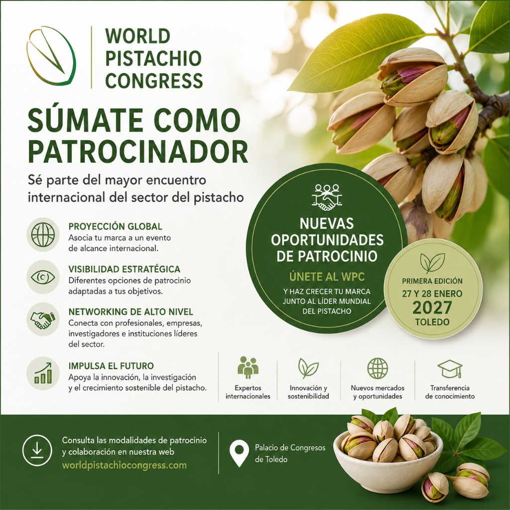 S� patrocinador del WPC y sit�a tu marca en el epicentro mundial del pistacho